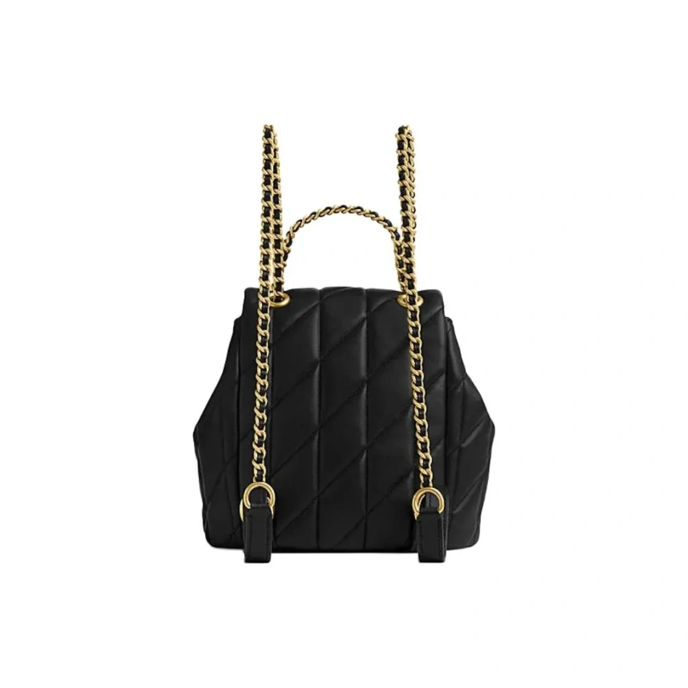 COACH Tabby 22 Shoulder Bag in Black Quilted Leather