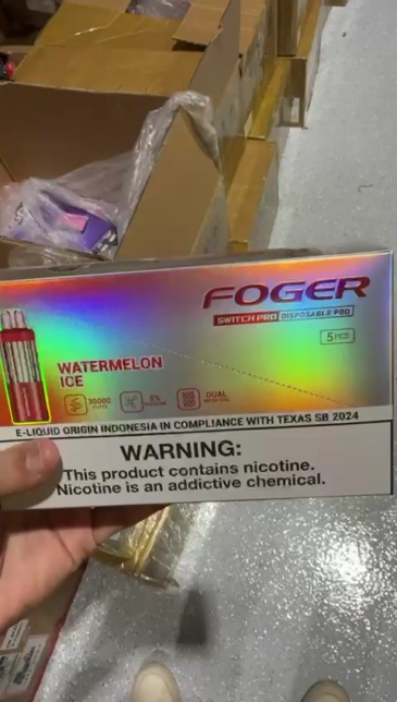 Foger Switch Pro 30K Disposable Pod | 19mL Prefilled Pod | 5% Nicotine | Dual Mesh Coil