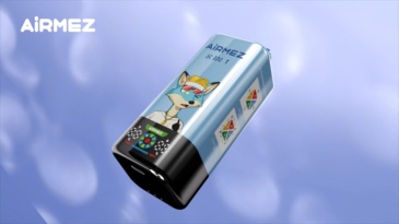 Airmez Fox 160K 8 in 1 Disposable Vape | EU Warehouse 160,000 Puffs Mesh Coil Smart Screen | Wholesale