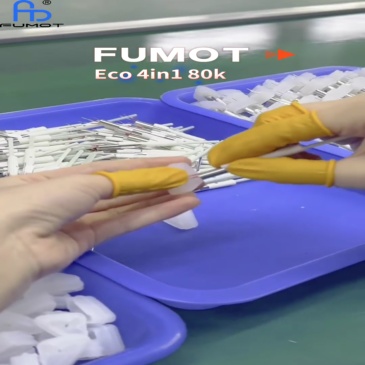 Fumot Eco 4in1 80K Disposable Vape | EU Warehouse 80,000 Puffs 4 Tanks Dual Mesh Smart Screen Rechargeable | Wholesale