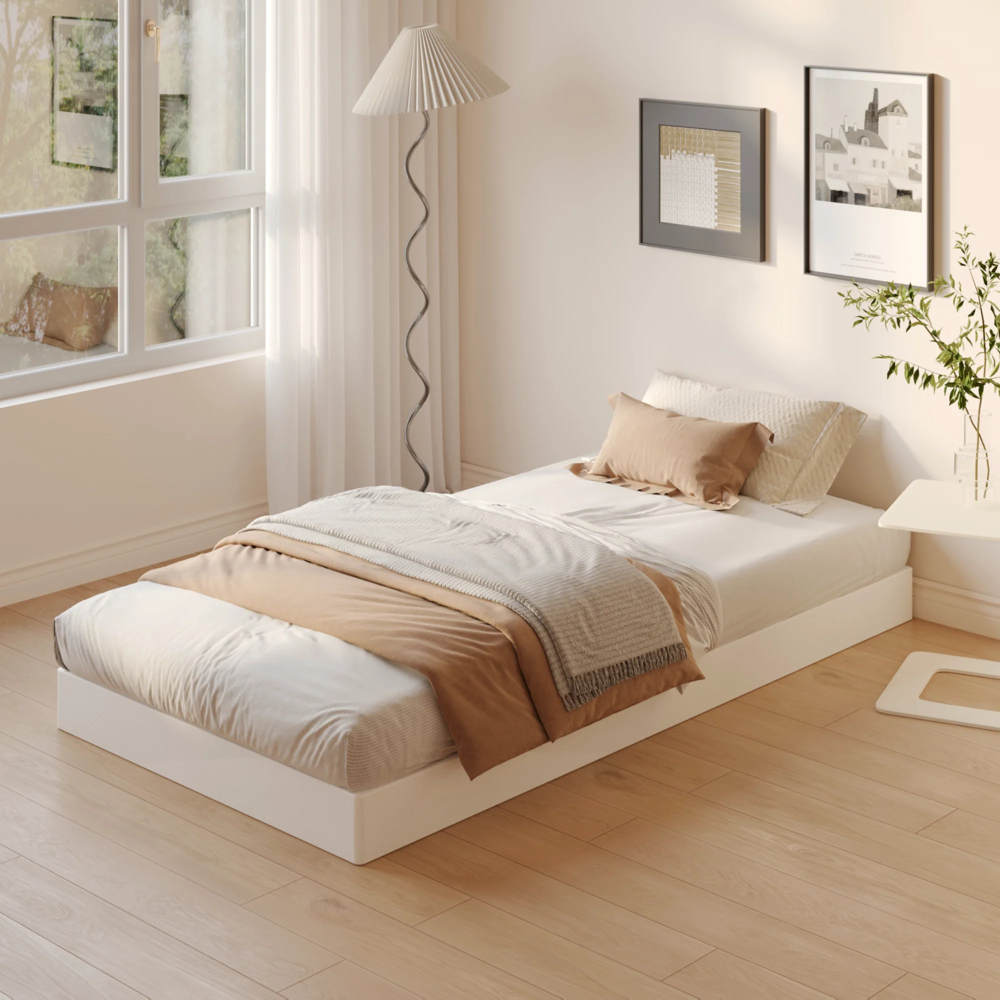 Napcenter 5 inch Twin Box Spring, Mattress Foundation, Heavy Duty Metal, Included Fabric Cover, Noise Free, Easy Assembly