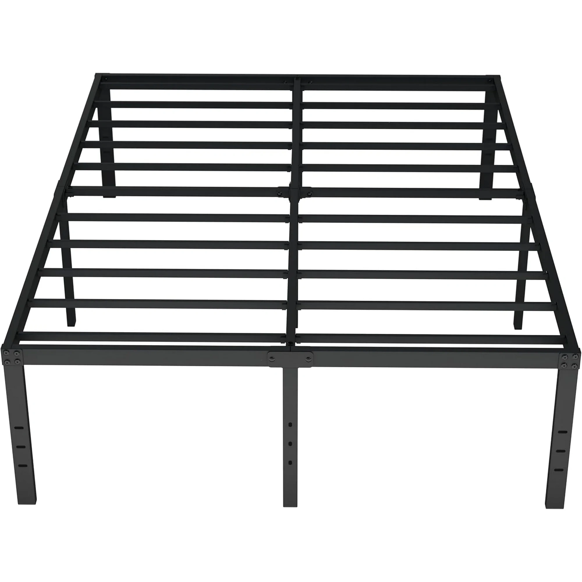 Maenizi 20 inch Queen Bed Frame No Box Spring Needed, Heavy Duty Metal Queen Platform Bed Frame Support Up to 3000 lbs, Easy Assembly, Noise Free, Black