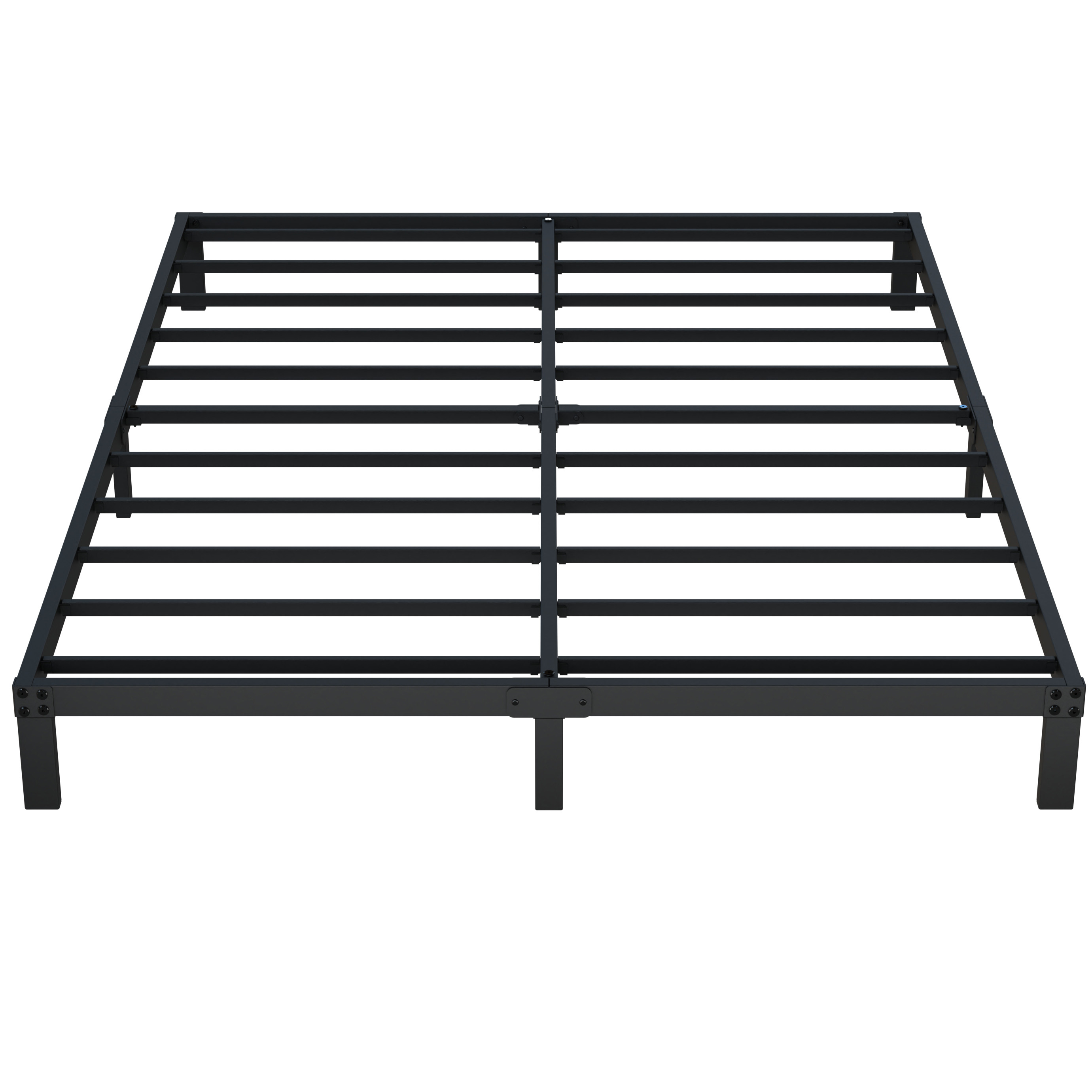 Maenizi 6 inch Low Profile Bed Frames Heavy Duty Metal Twin Platform Bed Frame, Noise Free, Easy Assembly, Black