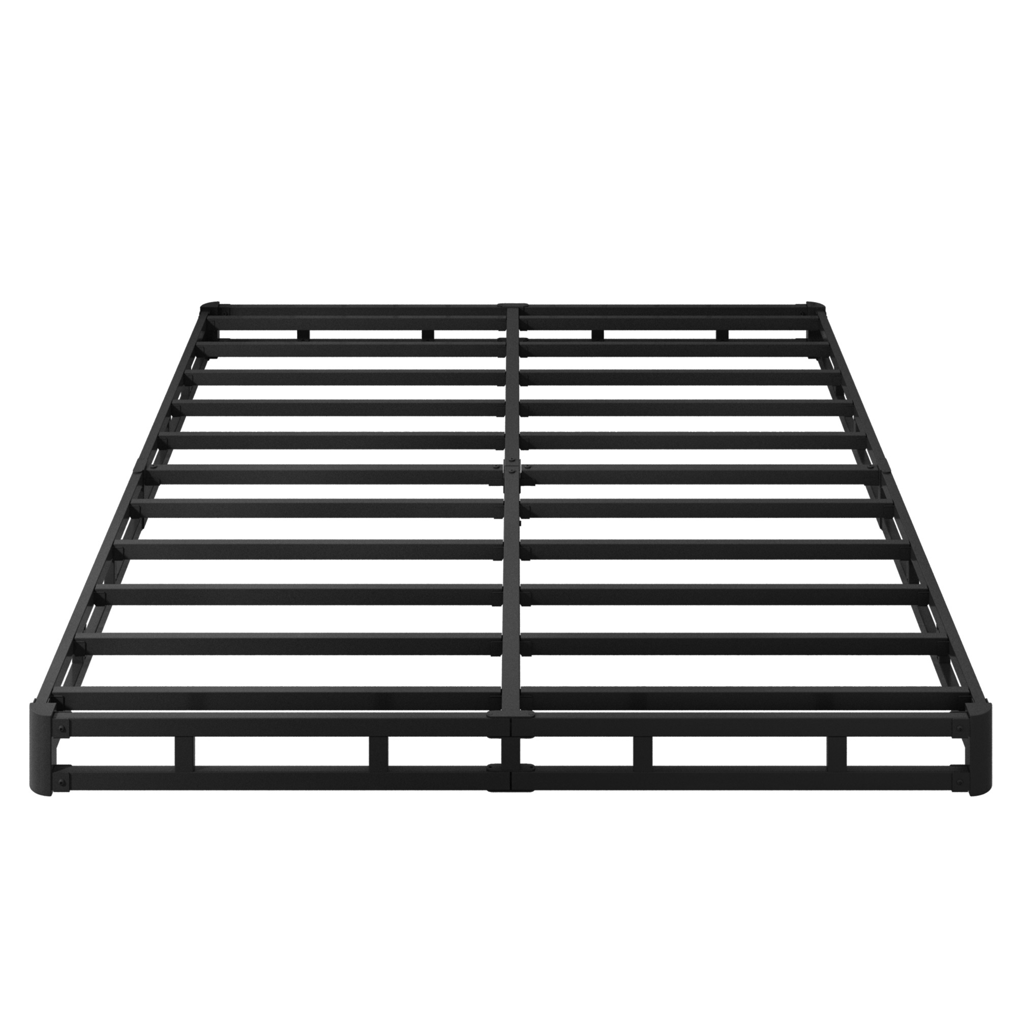 Maenizi 5 inch Low Profile Box Spring, Heavy Duty Metal with Fabric Cover, Easy Assembly, Noise Free, Black