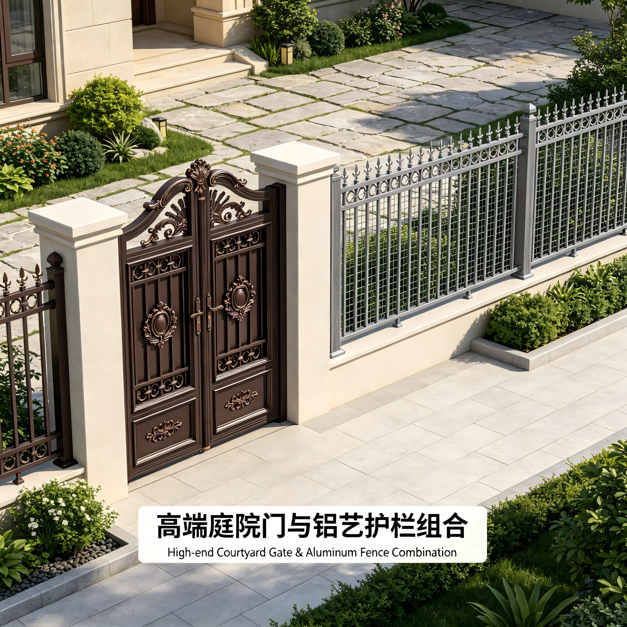 户外庭院门  铝艺护栏 / 围栏,MY SHOP,户外庭院门
