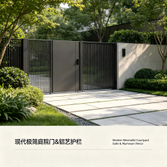 户外庭院门  铝艺护栏 / 围栏,MY SHOP,户外庭院门