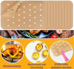 Non-stick Baking Paper ,Pack of 200 Airfryer Baking Paper 20 cm , Hot Air Fryer Baking Paper, Perforated Air Fryer Baking Paper, Airfryer Paper for Hot Air Fryer, Oven and Microwave,MY SHOP,Non-stick Baking Paper ,Pack of 200 Airfryer Baking Paper 20 cm , Hot Air Fryer Baking Paper, Perforated Air Fryer Baking Paper, Airfryer Paper for Hot Air Fryer, Oven and Microwave