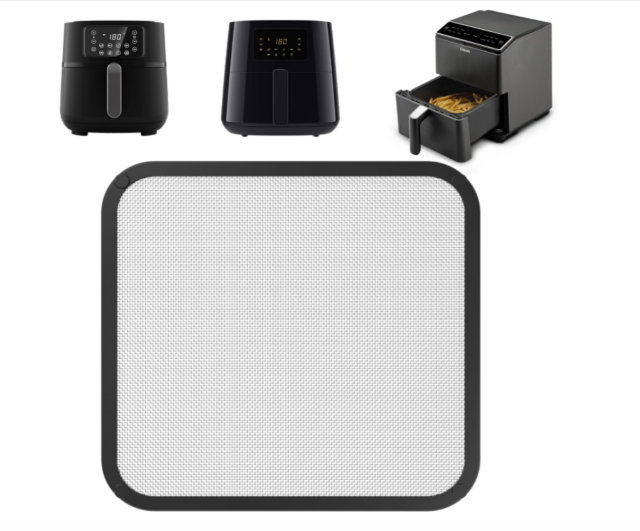 Splash Guard Hot Air Fryer Airfryer Accessories for Cosori TurboBlaze 5.5L 6.0L 6.2L, Philips Airfryer Accessories HD9285/90 XXL 7.2L and HD9270/90 XL 6.2L, 22 x 21 x 0.5 cm,MY SHOP,Splash Guard Hot Air Fryer Airfryer Accessories for Cosori TurboBlaze 5.5L 6.0L 6.2L, Philips Airfryer Accessories HD9285/90 XXL 7.2L and HD9270/90 XL 6.2L, 22 x 21 x 0.5 cm