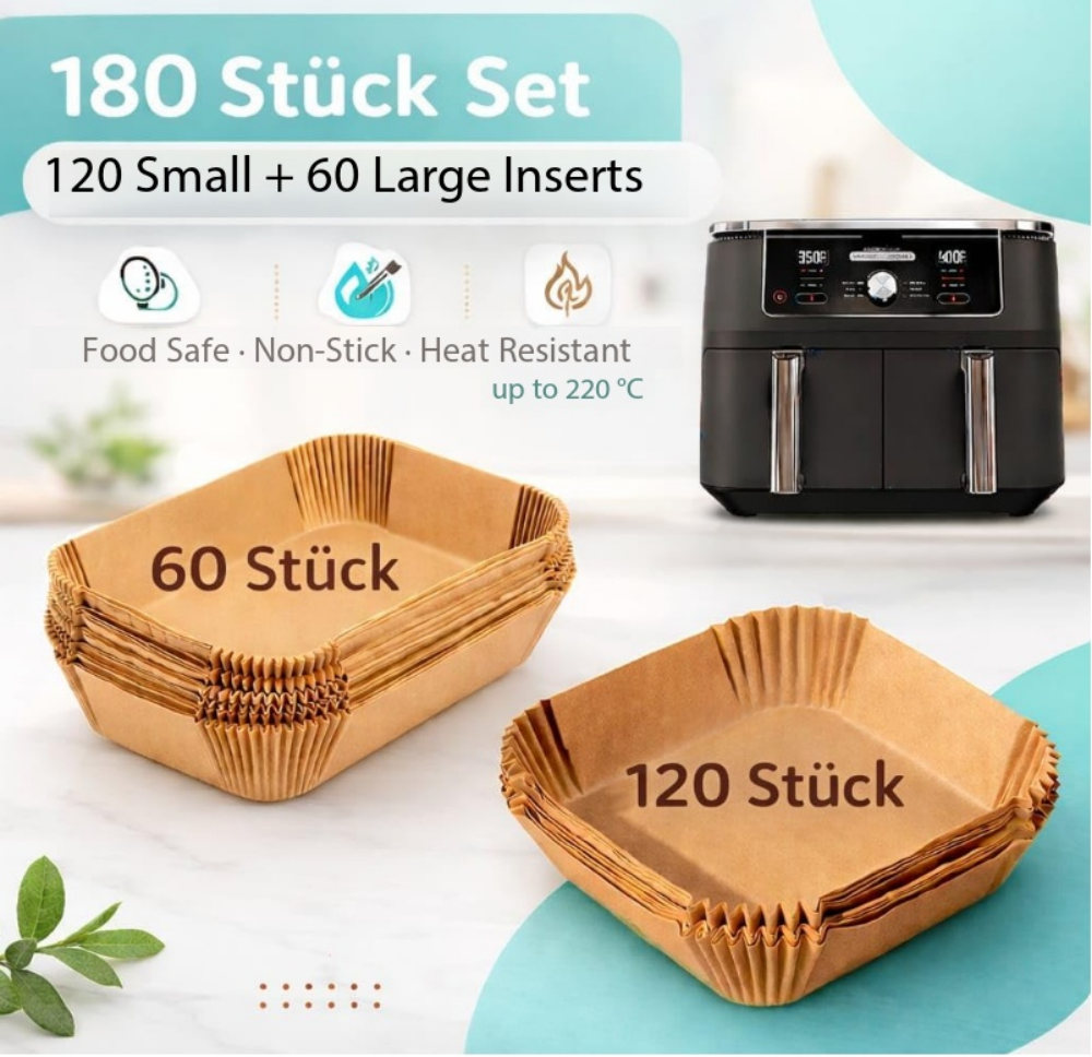 Air Fryer Accessory Sets Compatible with Tefal EY9018 - Heat-Resistant Silicone & Stainless Steel Accessories for Baking, Grilling & Roasting,MY SHOP,Air Fryer Accessory Sets Compatible with Tefal EY9018 - Heat-Resistant Silicone & Stainless Steel Accessories for Baking, Grilling & Roasting