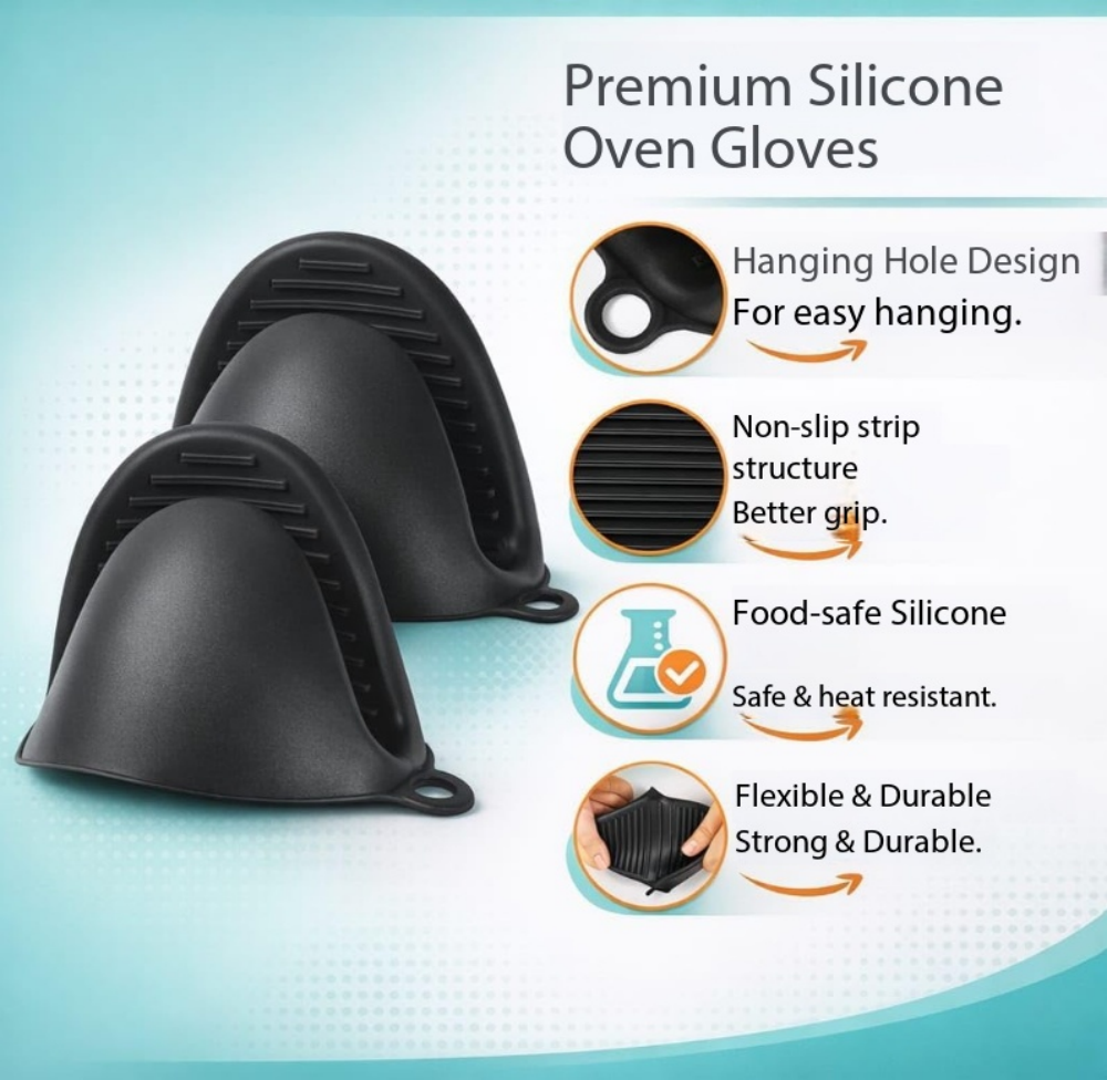 Air Fryer Accessory Sets Compatible with Tefal EY9018 - Heat-Resistant Silicone & Stainless Steel Accessories for Baking, Grilling & Roasting,MY SHOP,Air Fryer Accessory Sets Compatible with Tefal EY9018 - Heat-Resistant Silicone & Stainless Steel Accessories for Baking, Grilling & Roasting