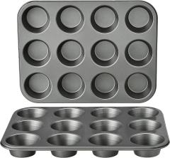 Hot Air Fryer Accessories ,Non-Stick Baking Set, Cavity Gourmet Muffin Mould,MY SHOP,Hot Air Fryer Accessories ,Non-Stick Baking Set, Cavity Gourmet Muffin Mould