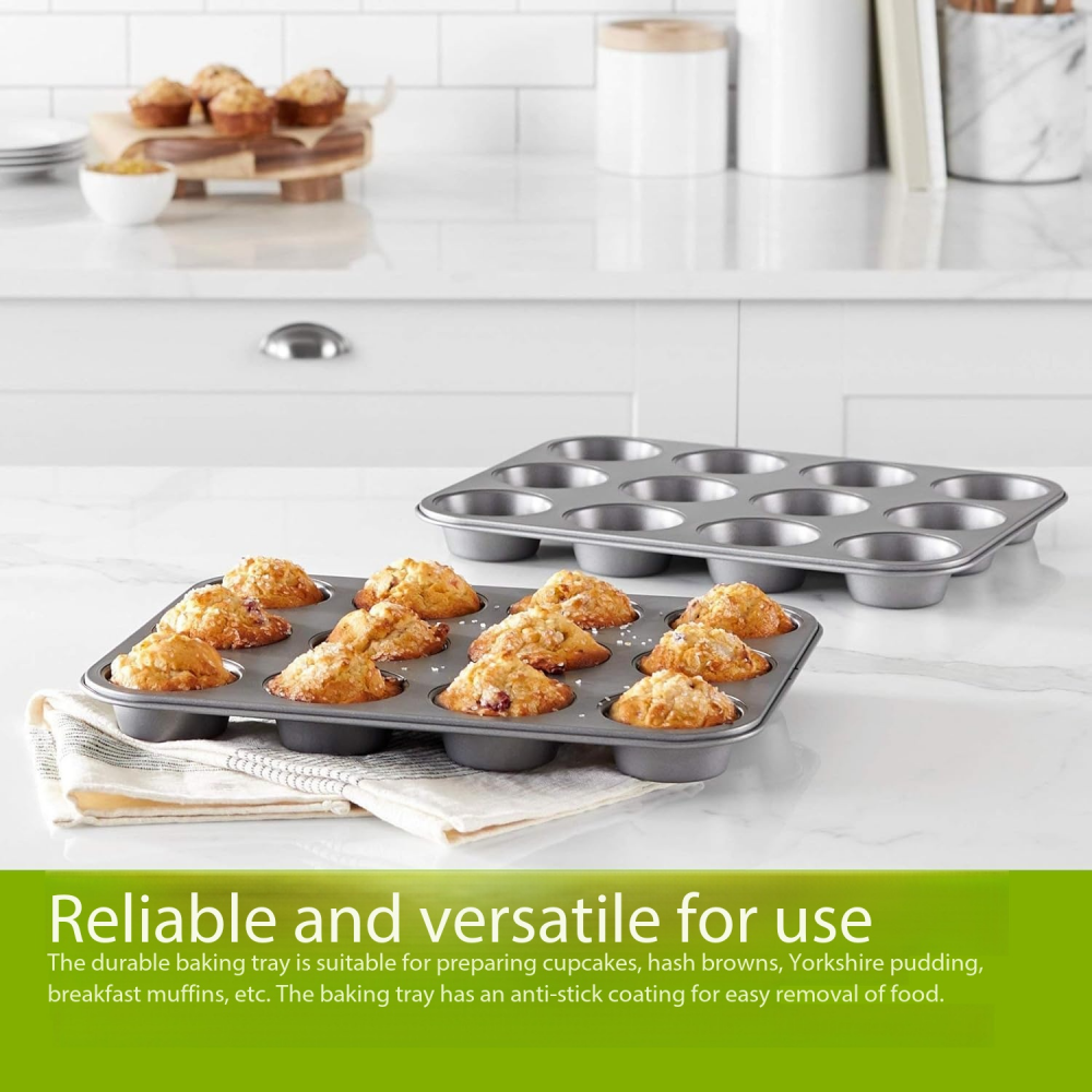 Hot Air Fryer Accessories ,Non-Stick Baking Set, Cavity Gourmet Muffin Mould,MY SHOP,Hot Air Fryer Accessories ,Non-Stick Baking Set, Cavity Gourmet Muffin Mould