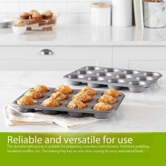 Hot Air Fryer Accessories ,Non-Stick Baking Set, Cavity Gourmet Muffin Mould,MY SHOP,Hot Air Fryer Accessories ,Non-Stick Baking Set, Cavity Gourmet Muffin Mould