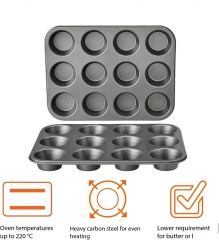 Hot Air Fryer Accessories ,Non-Stick Baking Set, Cavity Gourmet Muffin Mould,MY SHOP,Hot Air Fryer Accessories ,Non-Stick Baking Set, Cavity Gourmet Muffin Mould