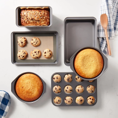 Hot Air Fryer Accessories ,Non-Stick Baking Set, Cavity Gourmet Muffin Mould,MY SHOP,Hot Air Fryer Accessories ,Non-Stick Baking Set, Cavity Gourmet Muffin Mould