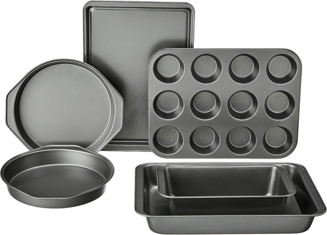 Hot Air Fryer Accessories ,Non-Stick Baking Set, Cavity Gourmet Muffin Mould,MY SHOP,Hot Air Fryer Accessories ,Non-Stick Baking Set, Cavity Gourmet Muffin Mould