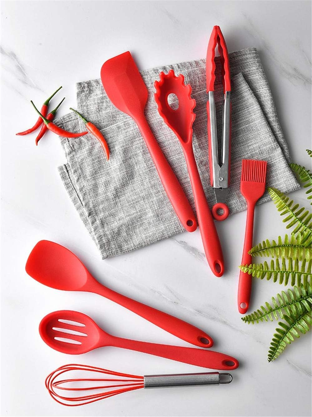 Silicone Kitchen Utensils Set Heat Resistant Non-Stick Cooking Utensils,Kitchen Set, Kitchen Accessories, Cooking Set, Kitchen Utensils Set for Commercial Restaurants and Home Use, 10 pieces.,MY SHOP,Silicone Kitchen Utensils Set Heat Resistant Non-Stick Cooking Utensils,Kitchen Set, Kitchen Accessories, Cooking Set, Kitchen Utensils Set for Commercial Restaurants and Home Use, 10 pieces.