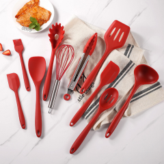 Silicone Kitchen Utensils Set Heat Resistant Non-Stick Cooking Utensils,Kitchen Set, Kitchen Accessories, Cooking Set, Kitchen Utensils Set for Commercial Restaurants and Home Use, 10 pieces.,MY SHOP,Silicone Kitchen Utensils Set Heat Resistant Non-Stick Cooking Utensils,Kitchen Set, Kitchen Accessories, Cooking Set, Kitchen Utensils Set for Commercial Restaurants and Home Use, 10 pieces.
