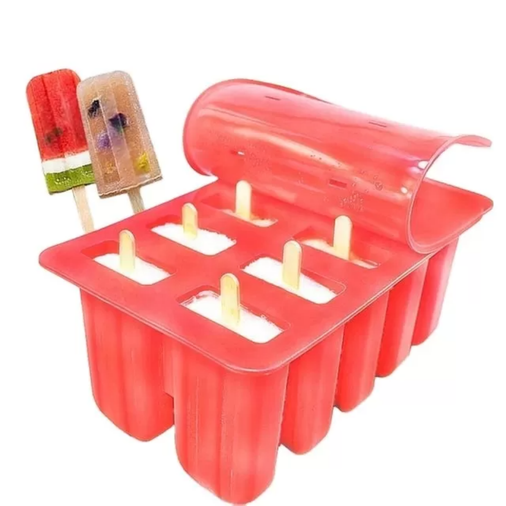 Ice Cream Tools, Silicone Ice Lolly Moulds, 10 Cavities Ice Lolly Moulds, Non-Stick DIY Fun Ice Mould, Ice Lolly Moulds with Reusable Ice Cream Holder, Water Ice Lolly for Children and Adults, BPA-Free,MY SHOP,Ice Cream Tools, Silicone Ice Lolly Moulds, 10 Cavities Ice Lolly Moulds, Non-Stick DIY Fun Ice Mould, Ice Lolly Moulds with Reusable Ice Cream Holder, Water Ice Lolly for Children and Adults, BPA-Free