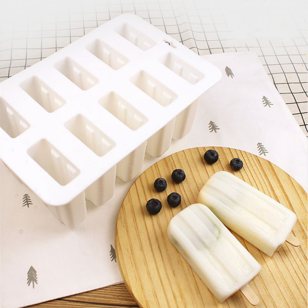 Ice Cream Tools, Silicone Ice Lolly Moulds, 10 Cavities Ice Lolly Moulds, Non-Stick DIY Fun Ice Mould, Ice Lolly Moulds with Reusable Ice Cream Holder, Water Ice Lolly for Children and Adults, BPA-Free,MY SHOP,Ice Cream Tools, Silicone Ice Lolly Moulds, 10 Cavities Ice Lolly Moulds, Non-Stick DIY Fun Ice Mould, Ice Lolly Moulds with Reusable Ice Cream Holder, Water Ice Lolly for Children and Adults, BPA-Free