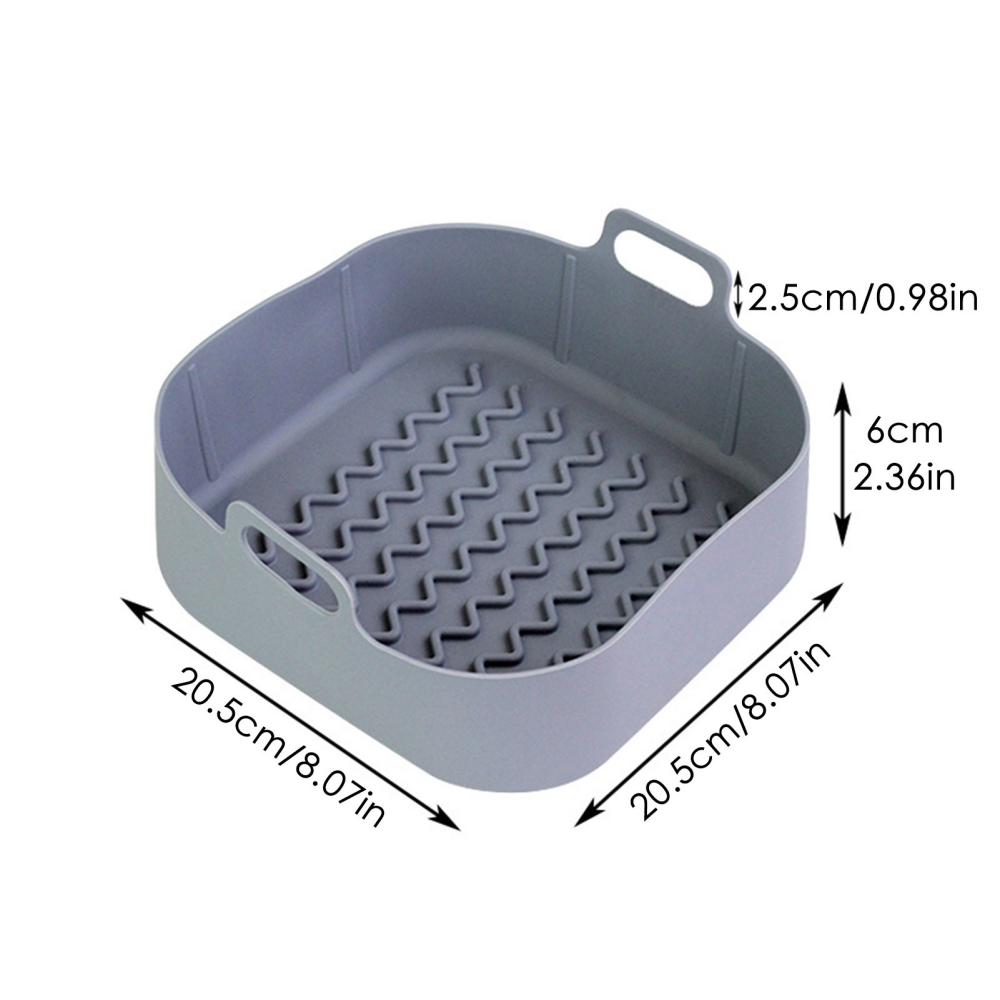 Square Silicone Air Fryer Liners , Reusable Air Fryer Liners for 5.8QT~8QT, Compatible with Ninja AF141/AF181, COSORI, Non-Stick Silicone Basket Accessories,MY SHOP,Square Silicone Air Fryer Liners , Reusable Air Fryer Liners for 5.8QT~8QT, Compatible with Ninja AF141/AF181, COSORI, Non-Stick Silicone Basket Accessories