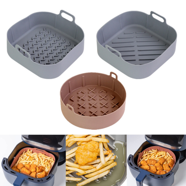 Square Silicone Air Fryer Liners , Reusable Air Fryer Liners for 5.8QT~8QT, Compatible with Ninja AF141/AF181, COSORI, Non-Stick Silicone Basket Accessories,MY SHOP,Square Silicone Air Fryer Liners , Reusable Air Fryer Liners for 5.8QT~8QT, Compatible with Ninja AF141/AF181, COSORI, Non-Stick Silicone Basket Accessories