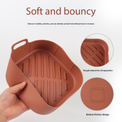 Associate Silicone Liners Square for Air Fryer, Non-stick Food-grade Reusable Basket Silicone Pot Baking Tray Airfryer Accessories, Reusable Air Fryer Liners for 7L～8L（7QT～8QT）,MY SHOP,Associate Silicone Liners Square for Air Fryer, Non-stick Food-grade Reusable Basket Silicone Pot Baking Tray Airfryer Accessories, Reusable Air Fryer Liners for 7L～8L（7QT～8QT）