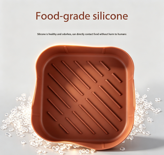 Associate Silicone Liners Square for Air Fryer, Non-stick Food-grade Reusable Basket Silicone Pot Baking Tray Airfryer Accessories, Reusable Air Fryer Liners for 7L～8L（7QT～8QT）,MY SHOP,Associate Silicone Liners Square for Air Fryer, Non-stick Food-grade Reusable Basket Silicone Pot Baking Tray Airfryer Accessories, Reusable Air Fryer Liners for 7L～8L（7QT～8QT）