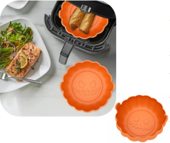 Air Fryer Silicone Liners, Reusable Non-Stick Air Fryer Basket Bowl Halloween Party Air fryer Baking Replacement of Flammable Parchment Paper(Square) Easy Cleaning Air Fryer Pot Liners Reusable Basket,MY SHOP,Air Fryer Silicone Liners, Reusable Non-Stick Air Fryer Basket Bowl Halloween Party Air fryer Baking Replacement of Flammable Parchment Paper(Square) Easy Cleaning Air Fryer Pot Liners Reusable Basket