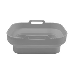 Collapsible Silicone Mould for Hot Air Fryer,  Rectangle Airfryer Accessories, Air Fryer Silicone  Insert for  Dual Zone Silicone Insert ,Hot Air Fryer Microwave Oven for Baking Pizza Bread and Barbecue Dishwasher Safe,MY SHOP,Collapsible Silicone Mould for Hot Air Fryer,  Rectangle Airfryer Accessories, Air Fryer Silicone  Insert for  Dual Zone Silicone Insert ,Hot Air Fryer Microwave Oven for Baking Pizza Bread and Barbecue Dishwasher Safe