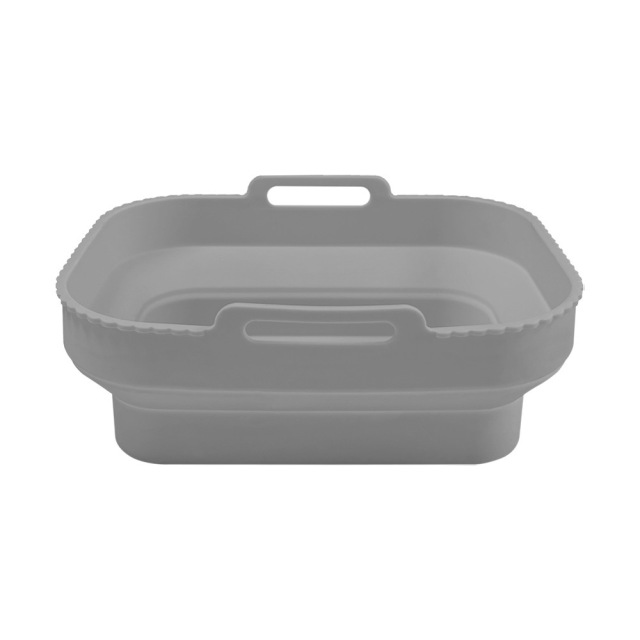 Collapsible Silicone Mould for Hot Air Fryer,  Rectangle Airfryer Accessories, Air Fryer Silicone  Insert for  Dual Zone Silicone Insert ,Hot Air Fryer Microwave Oven for Baking Pizza Bread and Barbecue Dishwasher Safe,MY SHOP,Collapsible Silicone Mould for Hot Air Fryer,  Rectangle Airfryer Accessories, Air Fryer Silicone  Insert for  Dual Zone Silicone Insert ,Hot Air Fryer Microwave Oven for Baking Pizza Bread and Barbecue Dishwasher Safe