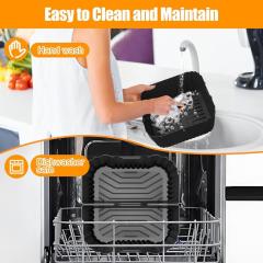 10 pcs Hot Air Fryer Accessory Set for Ninja AF180EU 6.2 L AF110EU AF140EU 4.7L , Cosori CAF-DC601-KEU 6L Airfryer, Includes Silicone Baking Mould, Muffin Moulds, Cooking Grate, Baking Paper Silicone Mould,BPA-Free,MY SHOP,10 pcs Hot Air Fryer Accessory Set for Ninja AF180EU 6.2 L AF110EU AF140EU 4.7L , Cosori CAF-DC601-KEU 6L Airfryer, Includes Silicone Baking Mould, Muffin Moulds, Cooking Grate, Baking Paper Silicone Mould,BPA-Free