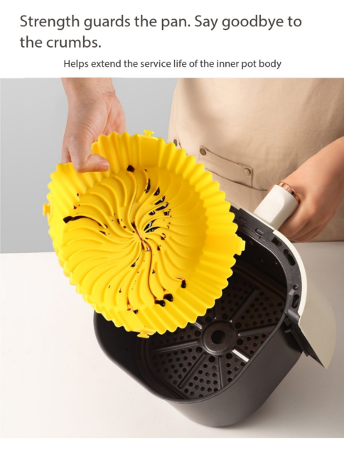 Ninja  Air Fryer Accessories -Ninja Corrugated Baking Pan AF300 EU /AF400EU Large Silicone Air Fryer Liners Specially Designed for All 9L Air Fryers, for Ninja AF400 Reusable Silicone Lining for Fryer,MY SHOP,Ninja  Air Fryer Accessories -Ninja Corrugated Baking Pan AF300 EU /AF400EU Large Silicone Air Fryer Liners Specially Designed for All 9L Air Fryers, for Ninja AF400 Reusable Silicone Lining for Fryer