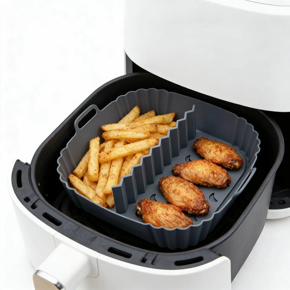 Silicone Mould Hot Air Fryer for Ninja AF180EUCP 6.2L/AF140EU 4.7L, silicone baking tray set | Airfryer Silicone Mould for Philips 6.2L 2000 Series NA230 Reusable with Silicone Oven Gloves, Non-Stick, BPA-Free,MY SHOP,Silicone Mould Hot Air Fryer for Ninja AF180EUCP 6.2L/AF140EU 4.7L, silicone baking tray set | Airfryer Silicone Mould for Philips 6.2L 2000 Series NA230 Reusable with Silicone Oven Gloves, Non-Stick, BPA-Free
