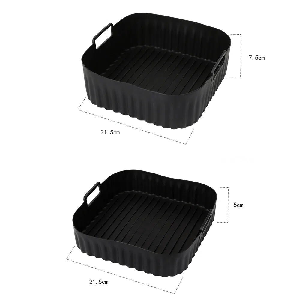 Hot Air Fryer Accessories for Cosori Turbo Tower Pro Smart 10.8 L, BPA-Free Airfryer Silicone Mould for Cosori Double Stack 6.5 L/4.3 L Air Fryer Silicone Insert, Airfryer Accessory Set Reusable,MY SHOP,Hot Air Fryer Accessories for Cosori Turbo Tower Pro Smart 10.8 L, BPA-Free Airfryer Silicone Mould for Cosori Double Stack 6.5 L/4.3 L Air Fryer Silicone Insert, Airfryer Accessory Set Reusable