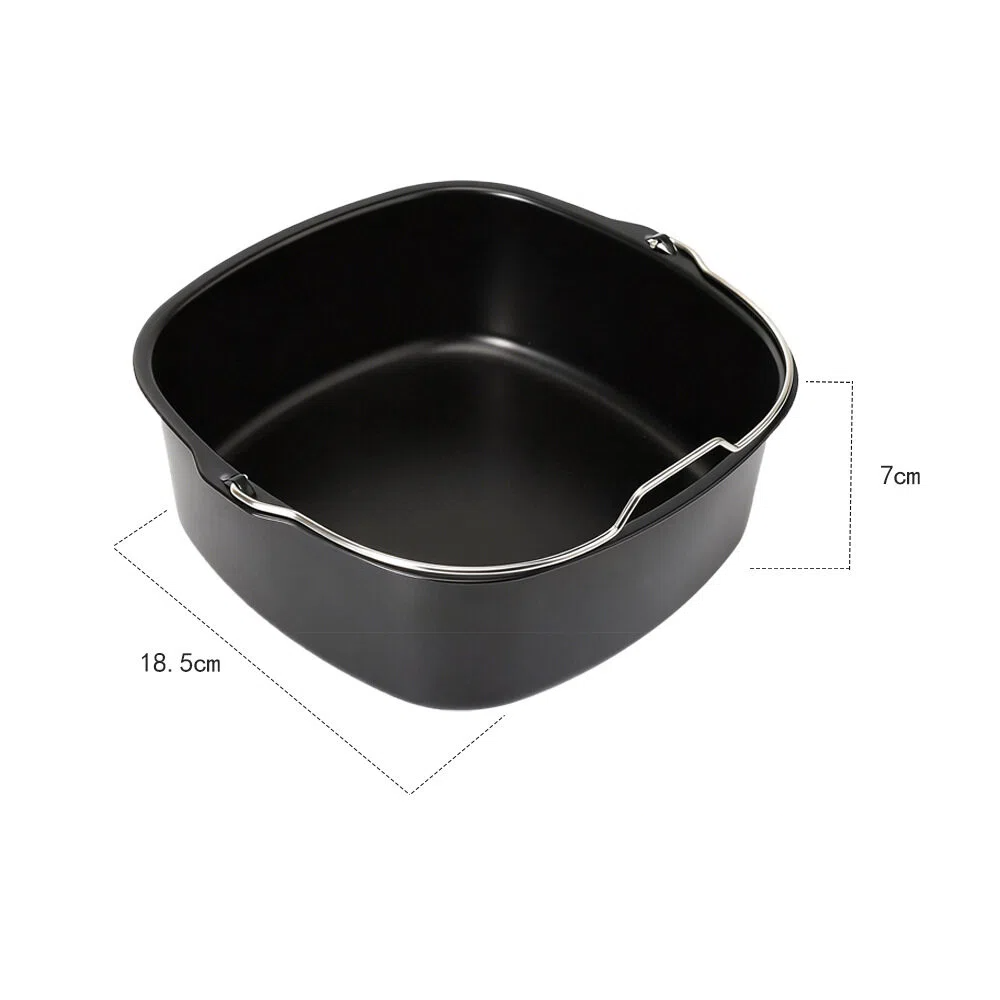Hot Air Fryer Accessories for Cosori Turbo Tower Pro Smart 10.8 L, BPA-Free Airfryer Silicone Mould for Cosori Double Stack 6.5 L/4.3 L Air Fryer Silicone Insert, Airfryer Accessory Set Reusable,MY SHOP,Hot Air Fryer Accessories for Cosori Turbo Tower Pro Smart 10.8 L, BPA-Free Airfryer Silicone Mould for Cosori Double Stack 6.5 L/4.3 L Air Fryer Silicone Insert, Airfryer Accessory Set Reusable