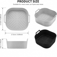 Silicone Mould for Hot Air Fryer, Silicone Baking Mould for Philips 6QT  NA229/00, Russel Hobbs, Reusable Instead of Baking Paper for Hot Air Fryer,MY SHOP,Silicone Mould for Hot Air Fryer, Silicone Baking Mould for Philips 6QT  NA229/00, Russel Hobbs, Reusable Instead of Baking Paper for Hot Air Fryer