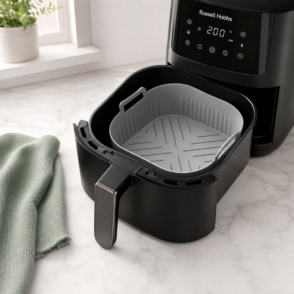 Silicone Mould for Hot Air Fryer, Silicone Baking Mould for Philips 6QT  NA229/00, Russel Hobbs, Reusable Instead of Baking Paper for Hot Air Fryer,MY SHOP,Silicone Mould for Hot Air Fryer, Silicone Baking Mould for Philips 6QT  NA229/00, Russel Hobbs, Reusable Instead of Baking Paper for Hot Air Fryer