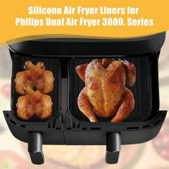 Philips Airfryer Accessories for Philips Airfryer 3000 Dual Basket Series NA350/00 NA550/00, BPA-Free 11 Pieces Hot Air Fryer Accessory Set with 6L and 3L Air Fryer Liner Mould Grill etc. Air Fryer,MY SHOP,Philips Airfryer Accessories for Philips Airfryer 3000 Dual Basket Series NA350/00 NA550/00, BPA-Free 11 Pieces Hot Air Fryer Accessory Set with 6L and 3L Air Fryer Liner Mould Grill etc. Air Fryer