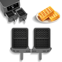 Airfryer Accessories Waffle Insert for Ninja Hot Air Fryer Accessories, Compatible with Ninja AF400EU, AF300EU, SL400EU, SL451EU and AF500EU Double Baking Tray Insert, for Ninja Airfryer Accessories, Air Fryer Accessories,MY SHOP,Airfryer Accessories Waffle Insert for Ninja Hot Air Fryer Accessories, Compatible with Ninja AF400EU, AF300EU, SL400EU, SL451EU and AF500EU Double Baking Tray Insert, for Ninja Airfryer Accessories, Air Fryer Accessories