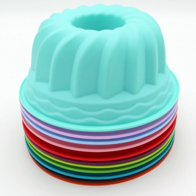 Silicone Fluted Bunte Cake Baking Pan, European-Grade LFGB Top-Level Silicone Round Cake Mold, Non-Stick Cake Pan for Jello,Gelatin,Bread, 9.4 Inches Tube Bakeware Pan,MY SHOP,Silicone Fluted Bunte Cake Baking Pan, European-Grade LFGB Top-Level Silicone Round Cake Mold, Non-Stick Cake Pan for Jello,Gelatin,Bread, 9.4 Inches Tube Bakeware Pan