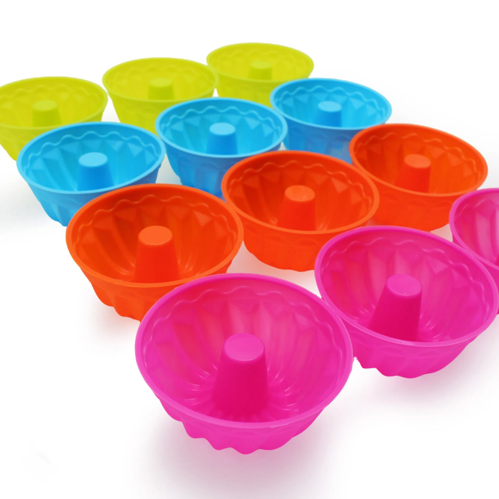 12Pcs Mini Bundt Pans, Pumpkin Cupcakes Baking Cups | Nonstick, Doughnut Muffin Pumpkin Cup Cupcake Mold, Mini Fluted Tube Baking Molds, Muffin, Jello, Bagel Pan,MY SHOP,12Pcs Mini Bundt Pans, Pumpkin Cupcakes Baking Cups | Nonstick, Doughnut Muffin Pumpkin Cup Cupcake Mold, Mini Fluted Tube Baking Molds, Muffin, Jello, Bagel Pan