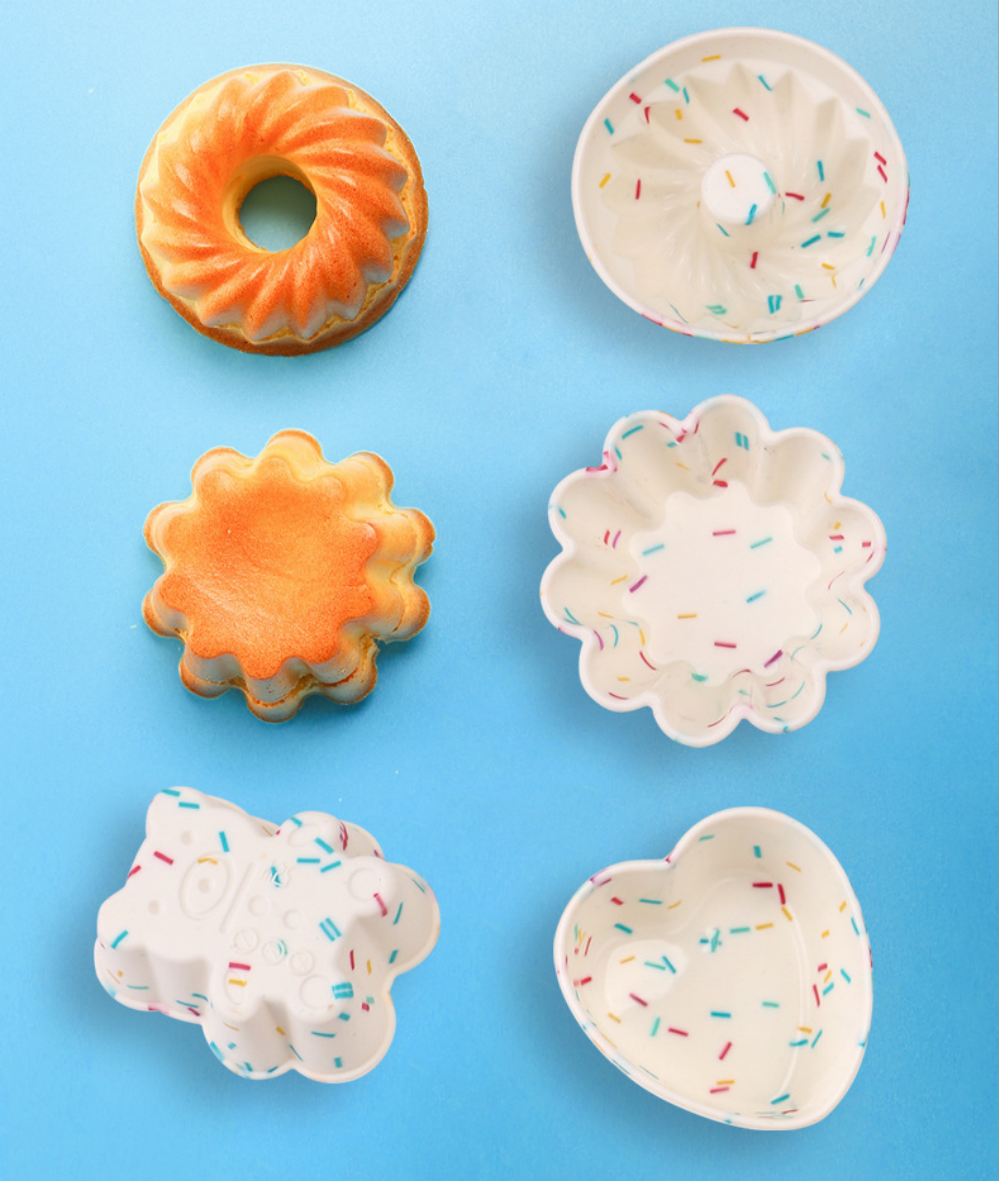 Baking Moulds, Silicone Tartlet Moulds, Baking Moulds Set, for Mini Cakes, Mini Tart and Quiche, Small Cakes,Silicone Muffins Tray Cake Baking Cupcake and Dessert Practical Kitchen Tool Silicone,MY SHOP,Baking Moulds, Silicone Tartlet Moulds, Baking Moulds Set, for Mini Cakes, Mini Tart and Quiche, Small Cakes,Silicone Muffins Tray Cake Baking Cupcake and Dessert Practical Kitchen Tool Silicone
