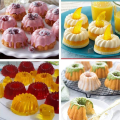 12Pcs Mini Bundt Pans, Pumpkin Cupcakes Baking Cups | Nonstick, Doughnut Muffin Pumpkin Cup Cupcake Mold, Mini Fluted Tube Baking Molds, Muffin, Jello, Bagel Pan,MY SHOP,12Pcs Mini Bundt Pans, Pumpkin Cupcakes Baking Cups | Nonstick, Doughnut Muffin Pumpkin Cup Cupcake Mold, Mini Fluted Tube Baking Molds, Muffin, Jello, Bagel Pan