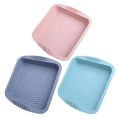 Silicone Square Cake Pan - Non-Stick, Easy Release, Heat Resistant for Baking Cakes, Brownies, Cheesecakes and More 8.5 Inch 3 colors, Microwave, Freezer and Dishwasher, Non-Stick Baking Moulds, Silicone, Cake Mould,  Silicone Mould for Cheesecakes,MY SHOP,Silicone Square Cake Pan - Non-Stick, Easy Release, Heat Resistant for Baking Cakes, Brownies, Cheesecakes and More 8.5 Inch 3 colors, Microwave, Freezer and Dishwasher, Non-Stick Baking Moulds, Silicone, Cake Mould,  Silicone Mould for Cheese