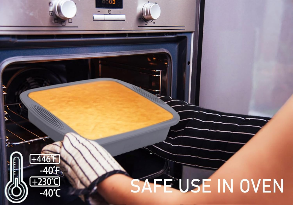 Silicone Square Cake Pan - Non-Stick, Easy Release, Heat Resistant for Baking Cakes, Brownies, Cheesecakes and More 8.5 Inch 3 colors, Microwave, Freezer and Dishwasher, Non-Stick Baking Moulds, Silicone, Cake Mould,  Silicone Mould for Cheesecakes,MY SHOP,Silicone Square Cake Pan - Non-Stick, Easy Release, Heat Resistant for Baking Cakes, Brownies, Cheesecakes and More 8.5 Inch 3 colors, Microwave, Freezer and Dishwasher, Non-Stick Baking Moulds, Silicone, Cake Mould,  Silicone Mould for Cheese