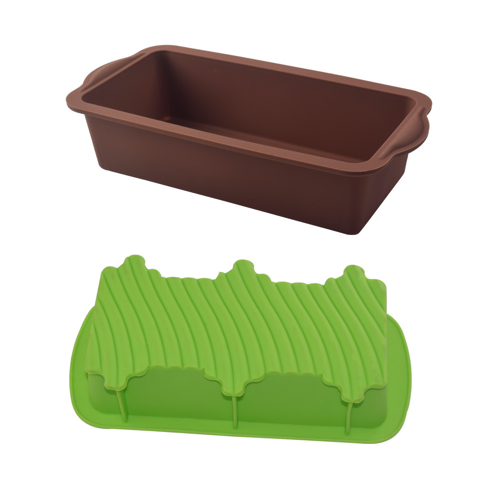 Silicone Bread Loaf Pans - Baking Mold For Baking Cakes,Brownies,Long loaf of bread Cheesecakes,Homemade Cakes Breads,Meatloaf,Ice brickand and 3 colors,MY SHOP,Silicone Bread Loaf Pans - Baking Mold For Baking Cakes,Brownies,Long loaf of bread Cheesecakes,Homemade Cakes Breads,Meatloaf,Ice brickand and 3 colors