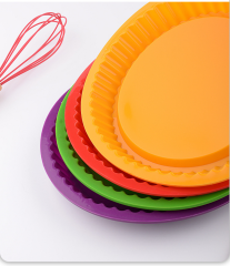 Fruit Base Tart Mould, BPA-Free Cake Base Mould, Baking Mould, Silicone Cake Base, Non-Stick Silicone Baking Moulds, Used for Quiche Pizza Tart Cake Mould,MY SHOP,Fruit Base Tart Mould, BPA-Free Cake Base Mould, Baking Mould, Silicone Cake Base, Non-Stick Silicone Baking Moulds, Used for Quiche Pizza Tart Cake Mould