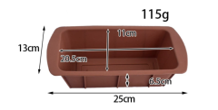 Silicone Bread Loaf Pans - Baking Mold For Baking Cakes,Brownies,Long loaf of bread Cheesecakes,Homemade Cakes Breads,Meatloaf,Ice brickand and 3 colors,MY SHOP,Silicone Bread Loaf Pans - Baking Mold For Baking Cakes,Brownies,Long loaf of bread Cheesecakes,Homemade Cakes Breads,Meatloaf,Ice brickand and 3 colors