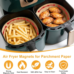 Magnets for Airfryer Baking Paper, 17.5 cm Long, Silicone Magnets, Airfryer Accessories, Magnetic Silicone Buckles for Hot Air Fryers Ninja, Philips, Cosori,MY SHOP,Magnets for Airfryer Baking Paper, 17.5 cm Long, Silicone Magnets, Airfryer Accessories, Magnetic Silicone Buckles for Hot Air Fryers Ninja, Philips, Cosori